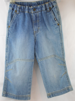 Feetje Baby-Jeans im Skater-Stil  mit  verstellbarem Gummizugbund, 100% Baumwolle  ( Größe: 80, 86 )